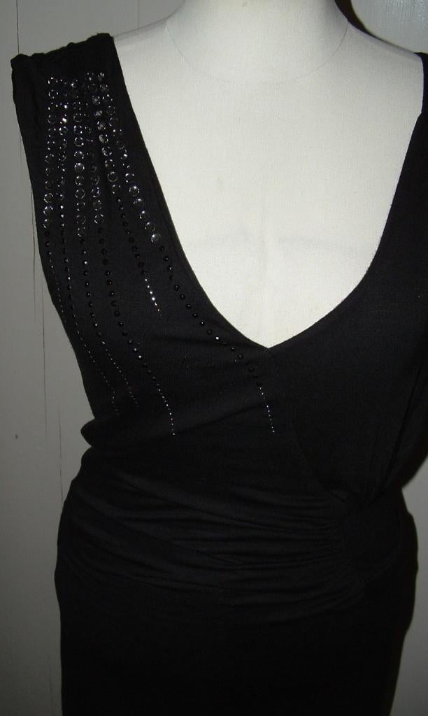 Stretch jurk van Rinascimento maat S zwart met strass, Kleding | Dames, Zwart, Rinascimento, Ophalen of Verzenden, Zo goed als nieuw