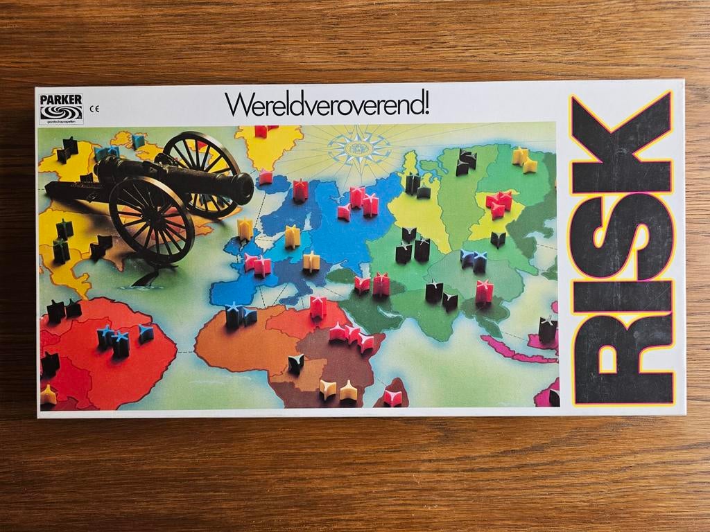 Risk witte doos, Hobby en Vrije tijd, Denksport en Puzzels, Ophalen of Verzenden, Minder dan 500 stukjes