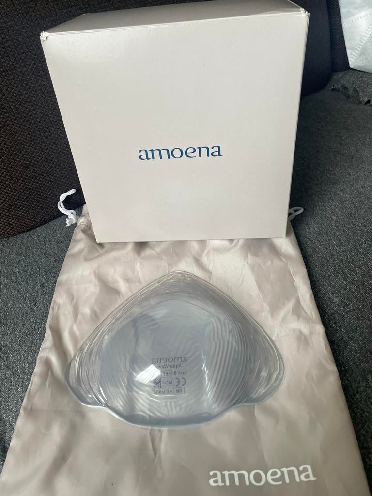 Amoena borst prothese | nieuw in doos | in het water )maat 8, Diversen, Verpleegmiddelen, Ophalen of Verzenden, Nieuw