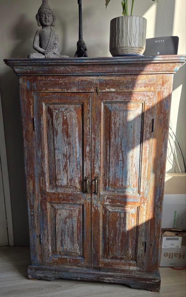 Brocante kast, Ophalen of Verzenden