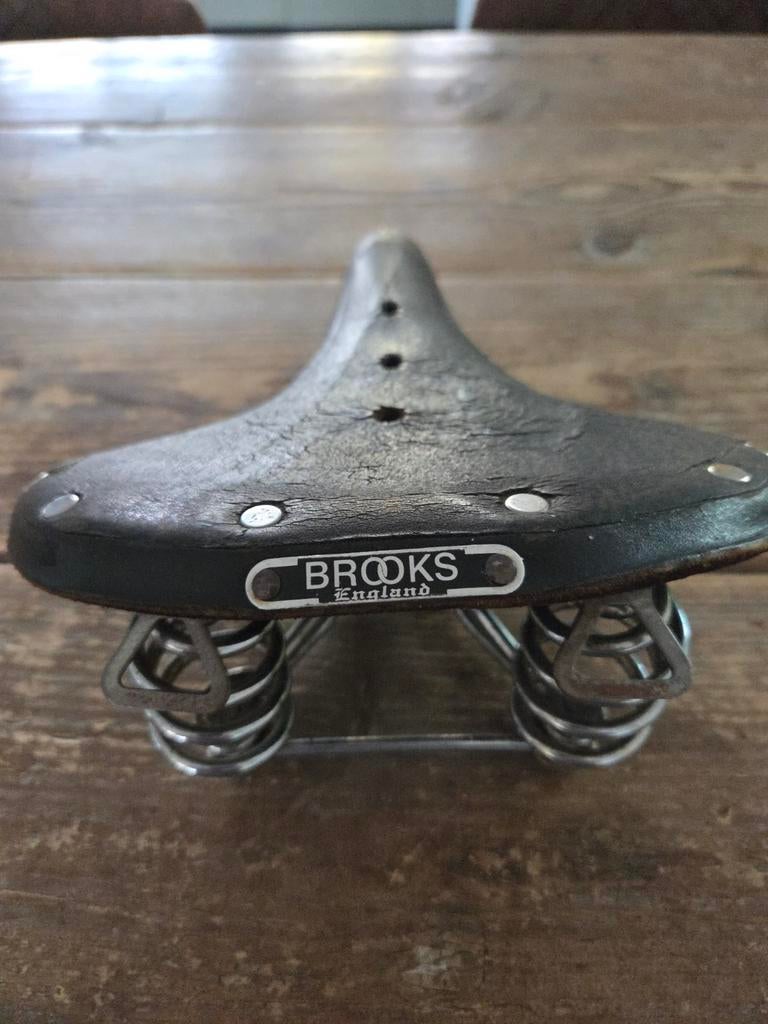 Brooks England fietszadel - Klassiek lederen zadel, Ophalen of Verzenden