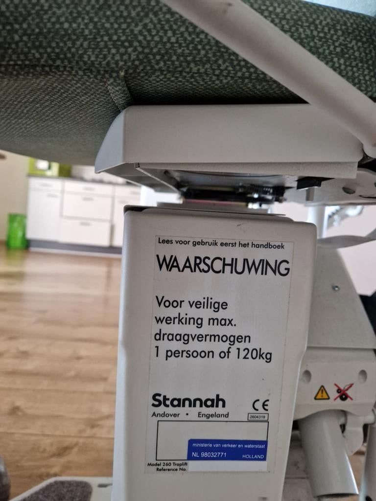 Gedemonteerde Stannah traplift, Diversen, Trapliften, Ophalen, Gebruikt