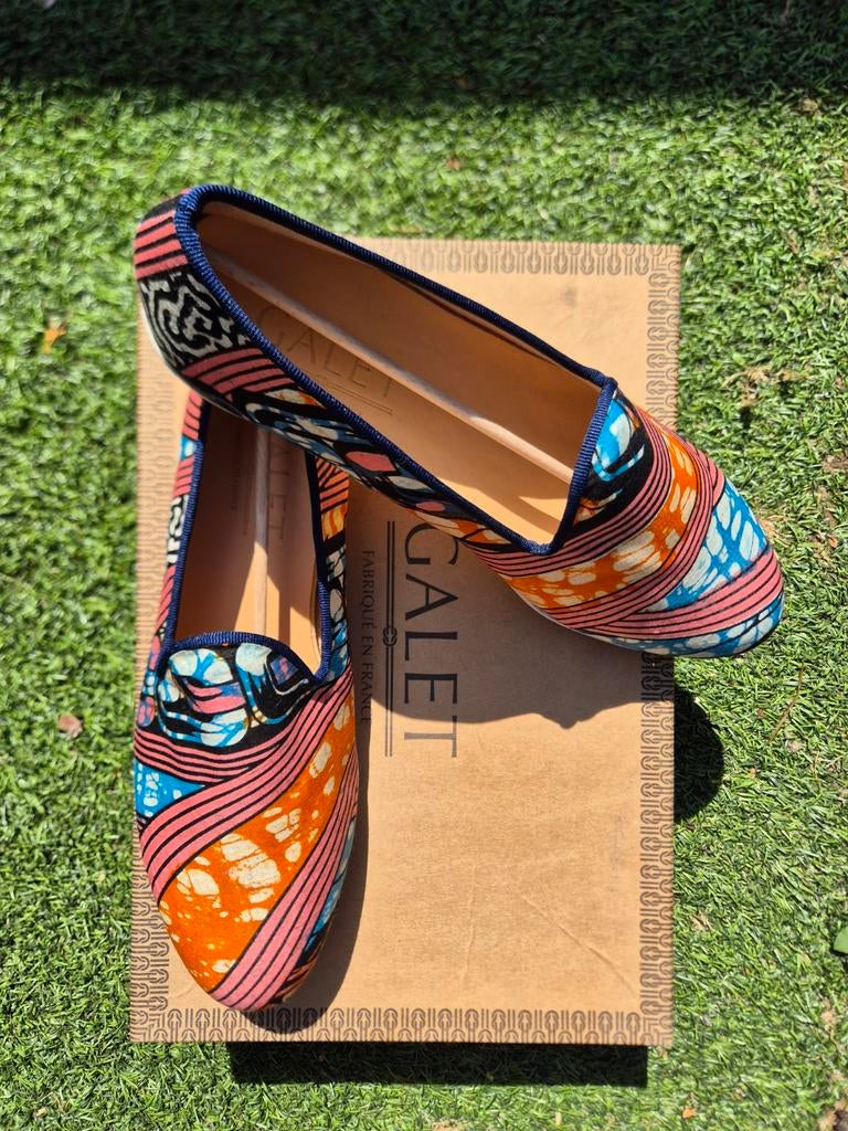 Vlisco x Galet maat 41, Kleding | Dames, Ophalen of Verzenden, Nieuw, Sneakers of Gympen