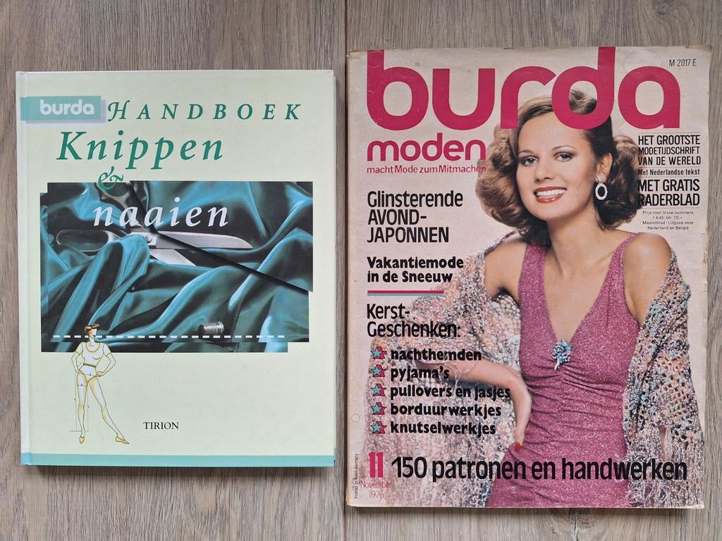 Burda Handboek Knippen en naaien
+ Burda mode uit 1976, Hobby en Vrije tijd, Kledingpatronen, Ophalen of Verzenden, Vrouw, Burda