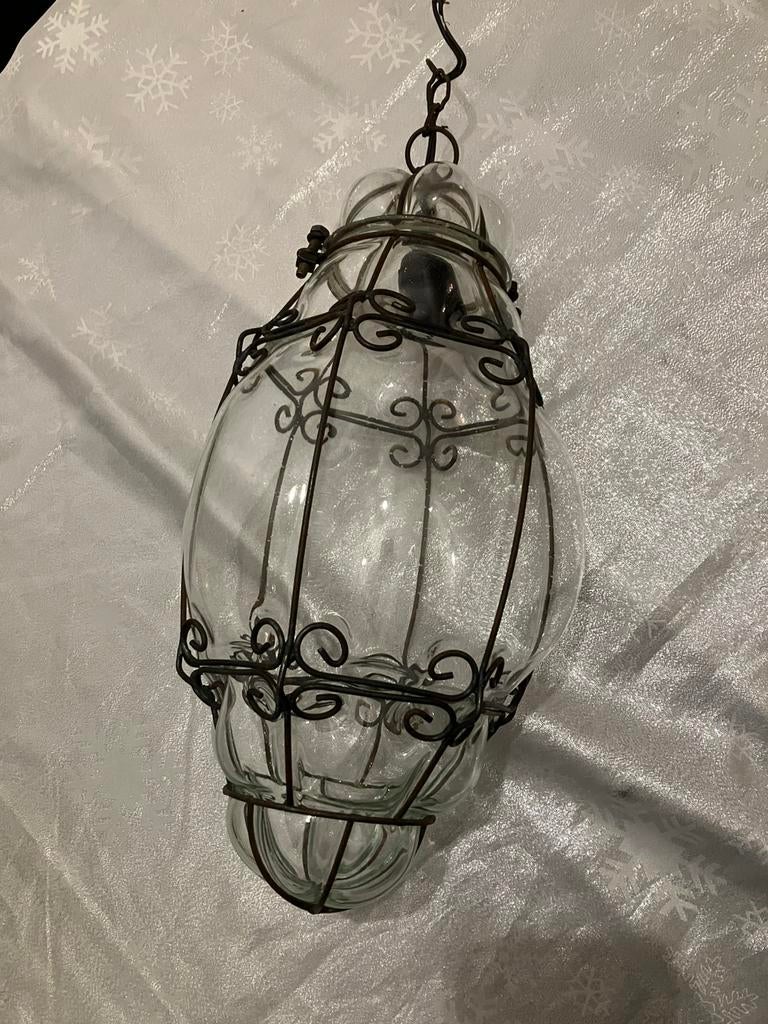 Venetiaanse hanglamp met E27 fitting, Antiek en Kunst, Antiek | Lampen, Ophalen