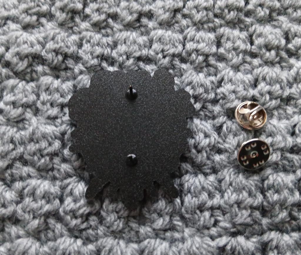 Amon Amarth 3d goat pin speld badge épingle alfiler  metal, Verzenden, Nieuw, Overige typen