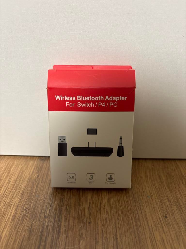 Draadloze Bluetooth Adapter voor Switch/P4/PC, Ophalen of Verzenden, Nieuw