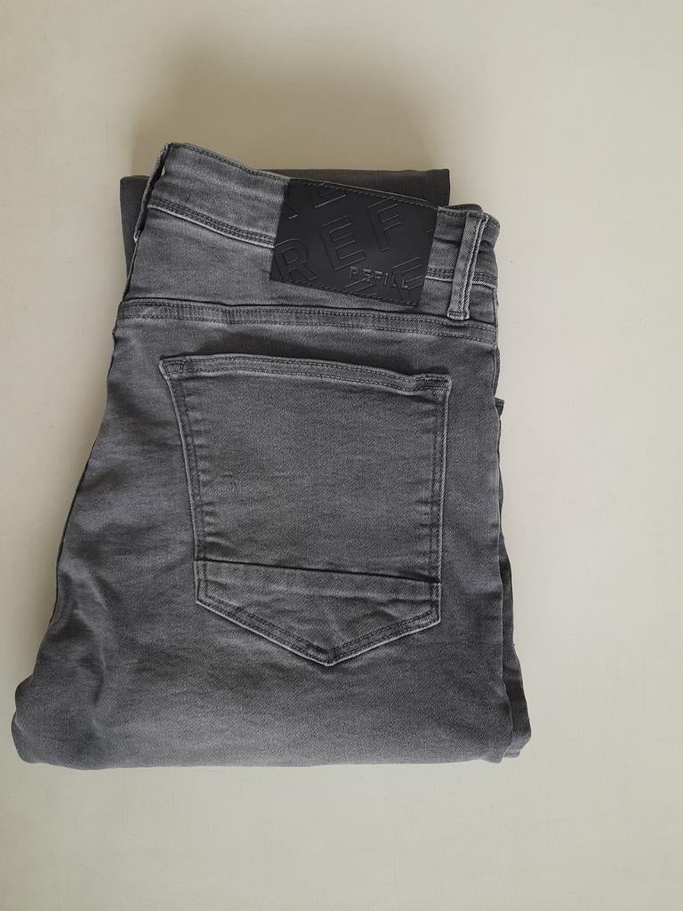 Refill Lewis stretch jeans - zgan, Ophalen, Zo goed als nieuw, Grijs, W32 (confectie 46) of kleiner