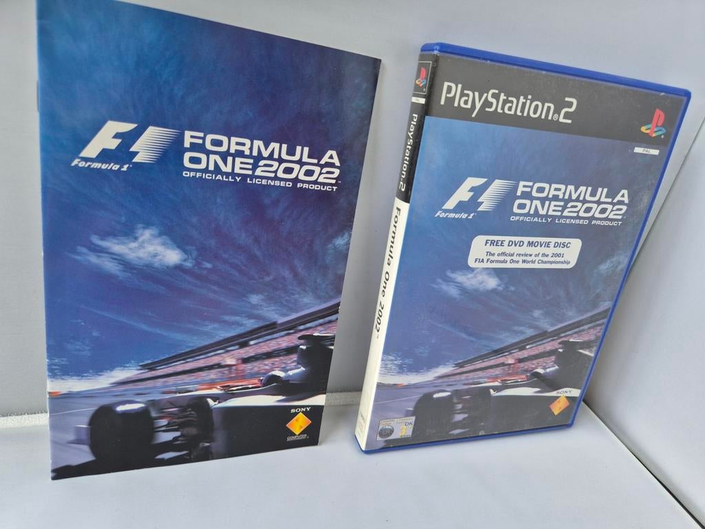 Formule 1 Formula One F1 2002 met Bonus DVD ps2, Spelcomputers en Games, Games | Sony PlayStation 2, Zo goed als nieuw, Racen en Vliegen