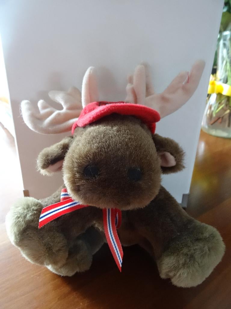 Eland knuffel - Noorwegen, Ophalen of Verzenden, Zo goed als nieuw, Overige typen