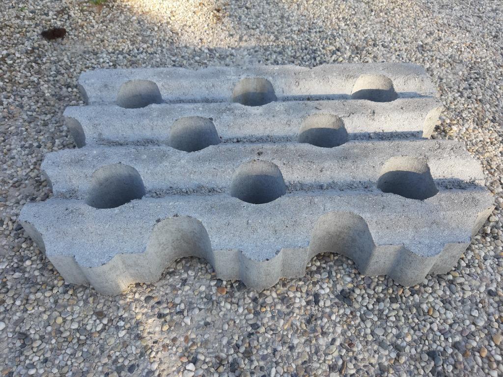 Grastegels 41x61x10cm, Tuin en Terras, Tegels en Klinkers, Ophalen, Overige typen, Nieuw, 10 m² of meer