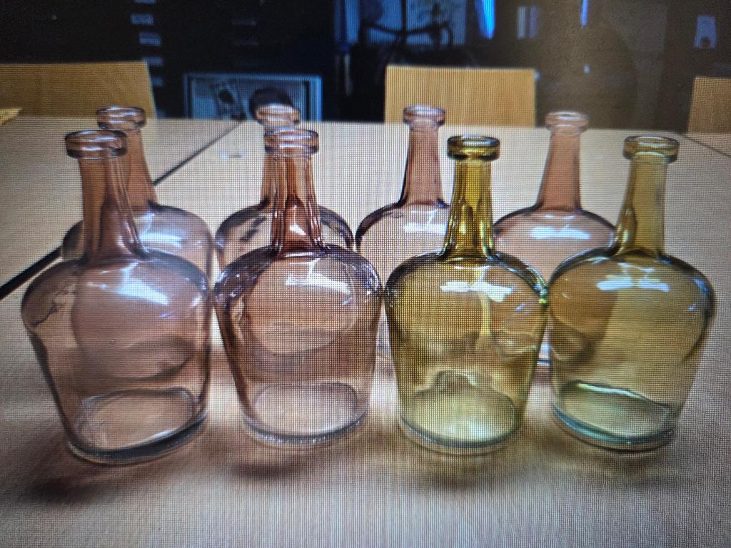 Mini vaasjes, Huis en Inrichting, Woonaccessoires | Vazen, Overige kleuren, Aardewerk of Porselein, Ophalen of Verzenden, Zo goed als nieuw