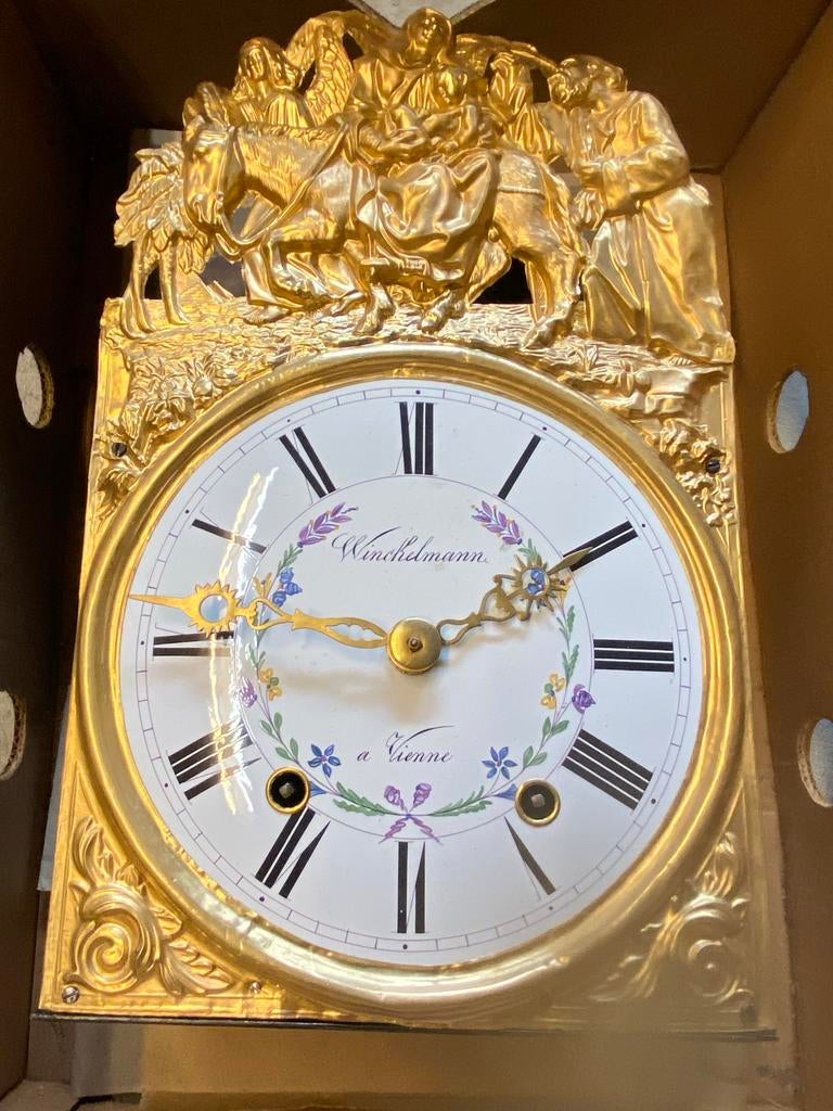 Comtoise Wichelman Klok schoongemaakt, Ophalen