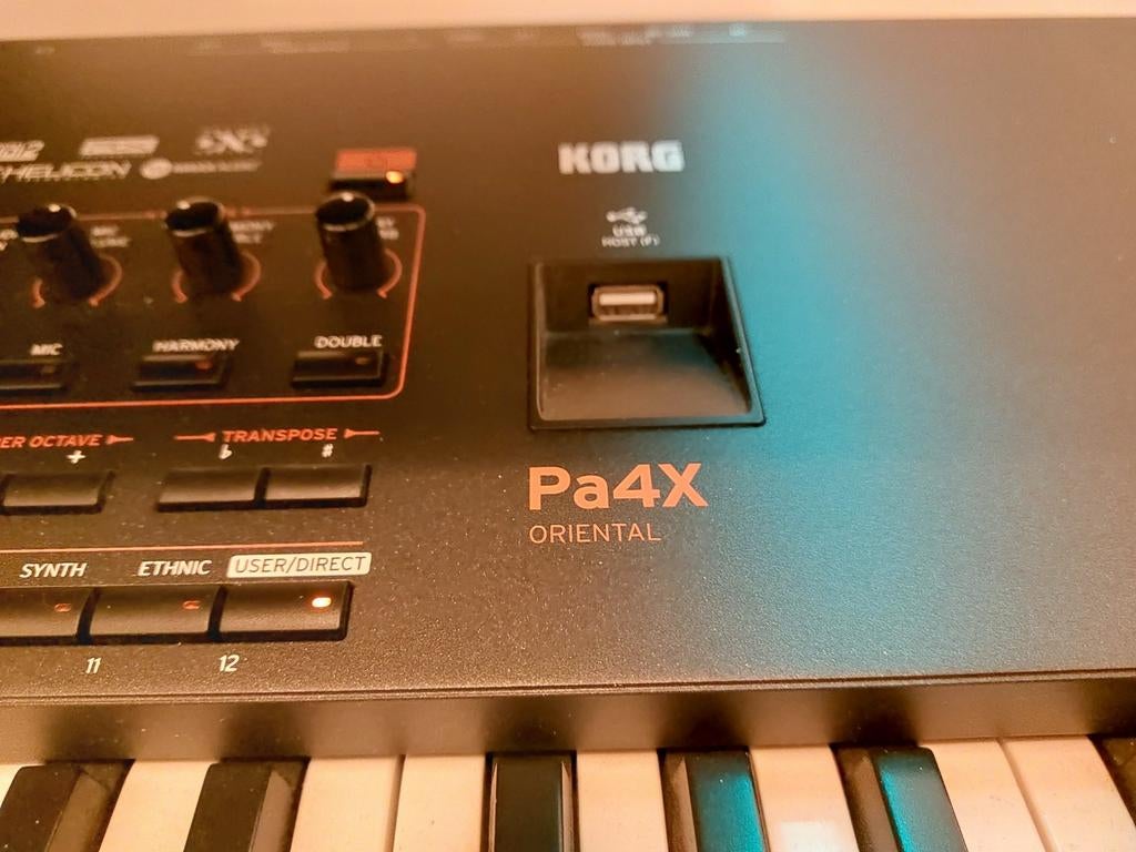 Korg Pa4X oriëntal 76-key, Muziek en Instrumenten, Korg, Ophalen of Verzenden, Zo goed als nieuw, Midi-aansluiting
