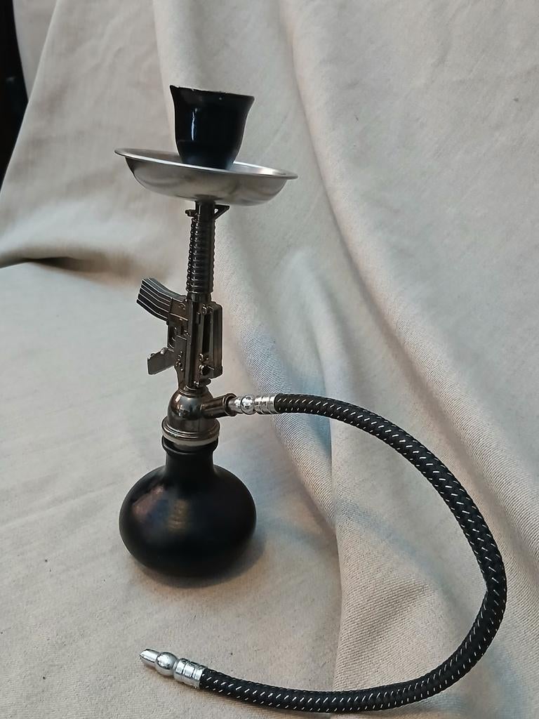 Waterpijp in de vorm van machinegeweer, Ophalen of Verzenden