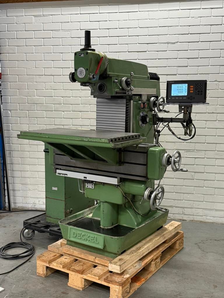 Deckel FP3 Freesbank Freesmachine, Ophalen, Gebruikt, Deckel, Overige soorten