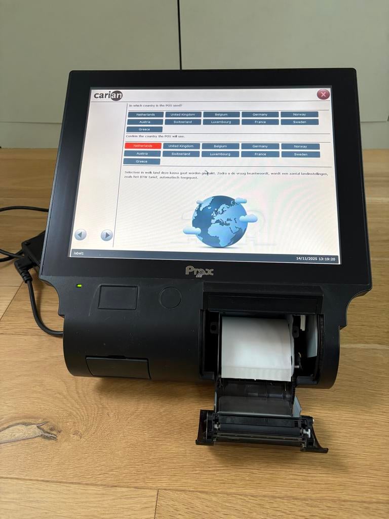 Carian Kassasysteem - Horeca Kassa, Computers en Software, Desktop Pc's, Gebruikt, Ophalen of Verzenden