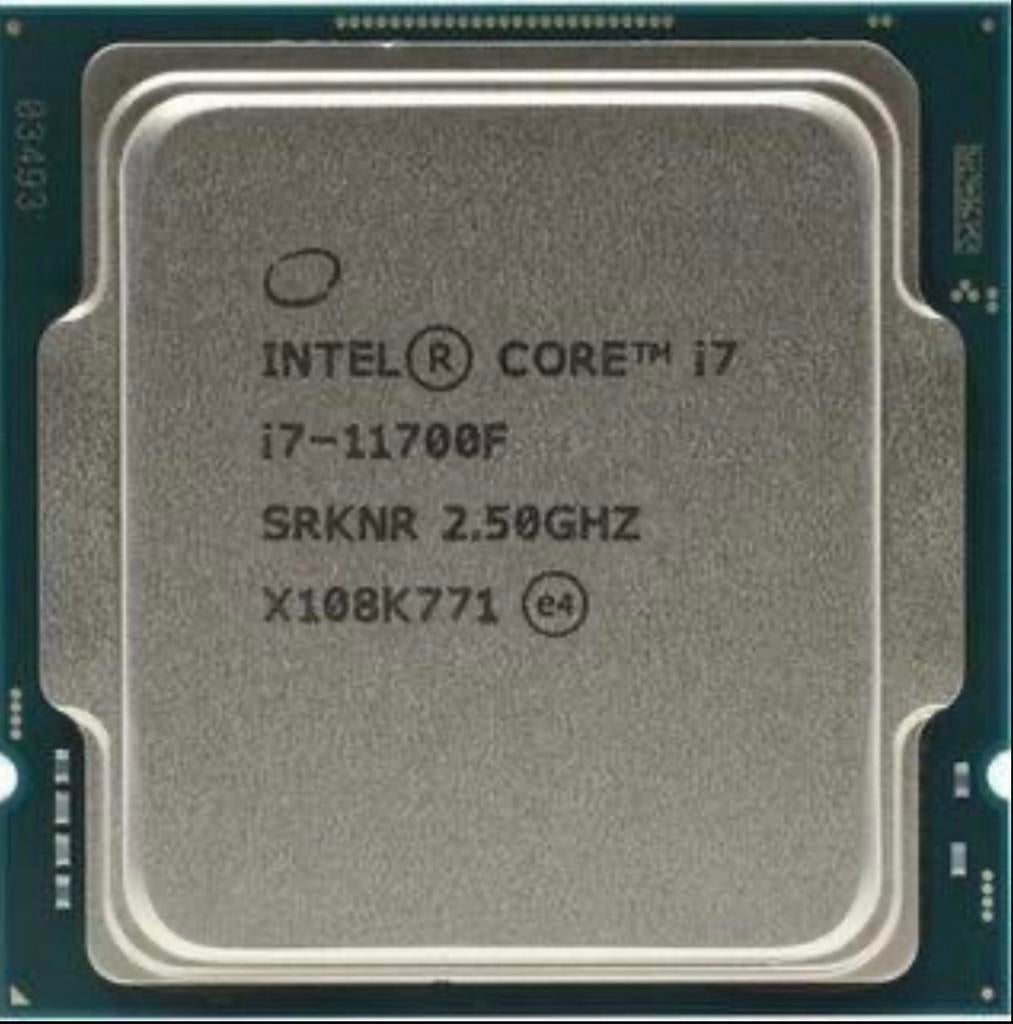Intel cpu i7 11700f, Computers en Software, Processors, Ophalen, Zo goed als nieuw, 8-core, 4 Ghz of meer