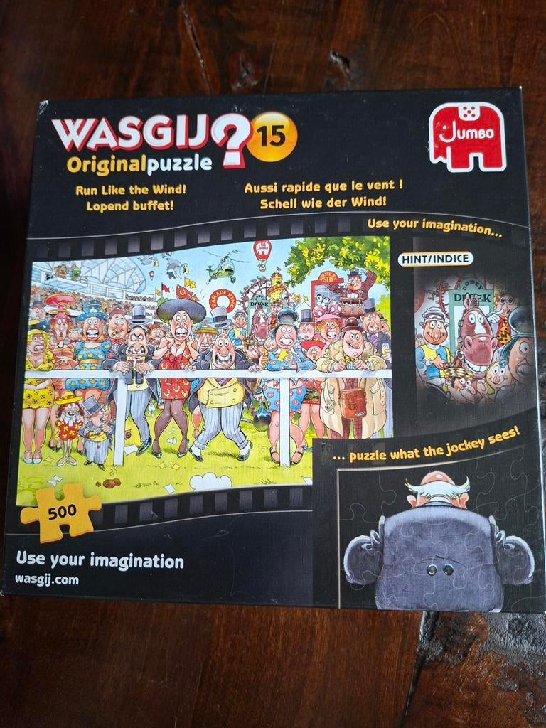 Wasgij? Original 15 lopend buffet! 500, Ophalen of Verzenden, 500 t/m 1500 stukjes, Zo goed als nieuw