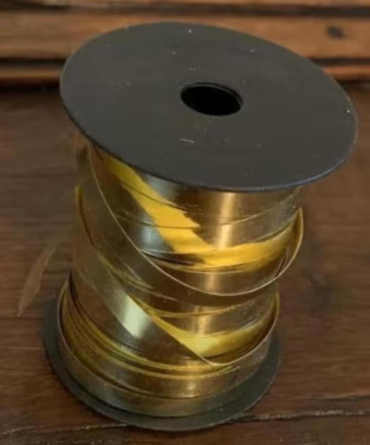 Rolletje goudkleurig lint, sierlint, cadeaulint, Ophalen of Verzenden, Nieuw