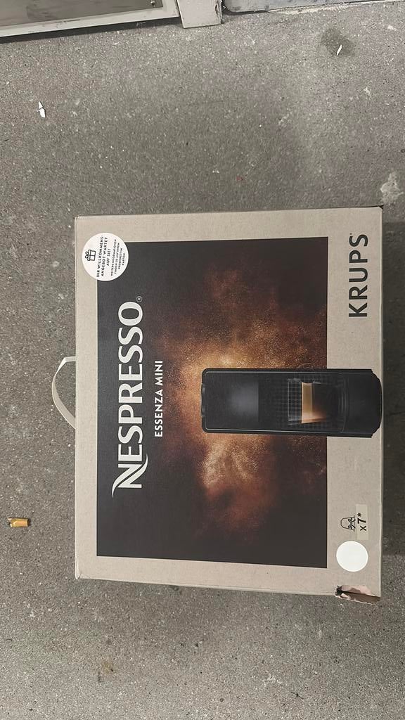 Krups Nespressomachine Essenza Mini Helderwit XN1101, Witgoed en Apparatuur, Koffiezetapparaten, Ophalen, Nieuw