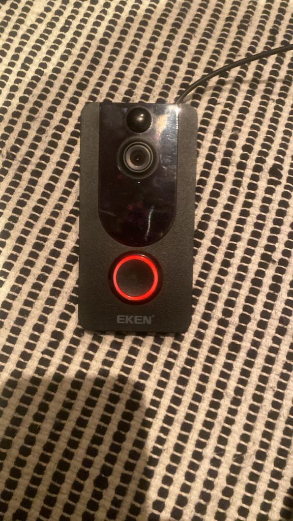 Eken Draadloze Deurbel met Camera, Ophalen of Verzenden, Compatibel met smartphone, Gebruikt, Draadloos