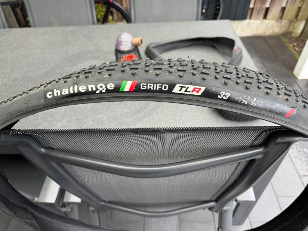 Challenge Grifo Vouwband Zwart, Fietsen en Brommers, Ophalen of Verzenden, Gebruikt, Algemeen, Band