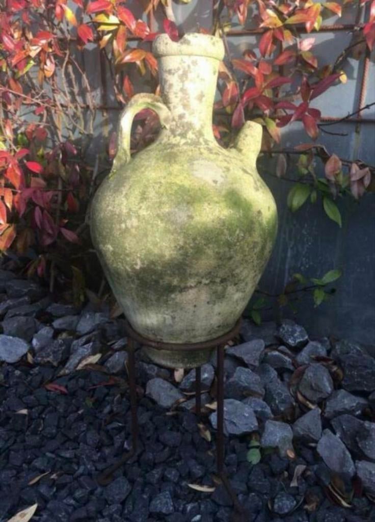 Prachtige Antieke Terracotta Kruiken diverse terracotta vaas, Ophalen of Verzenden