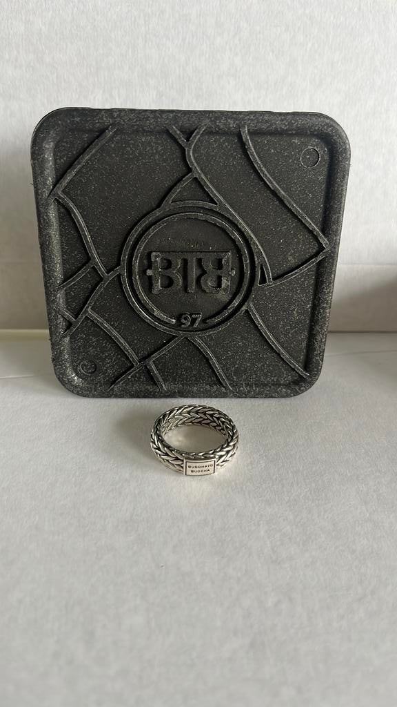 Buddha to buddha ellen ring, Ophalen of Verzenden, Zo goed als nieuw, Zilver, Dame of Heer