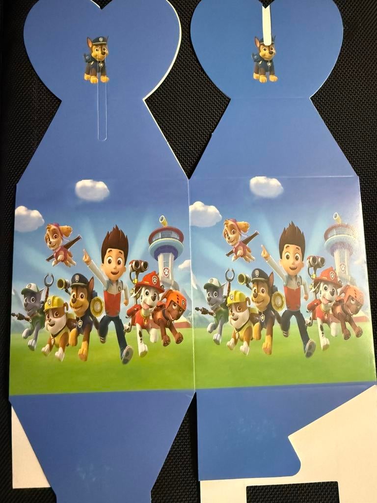 PawPatrol traktatiedoosje / uitdeeldoosje, Ophalen of Verzenden, Nieuw, Feestartikel, Verjaardag