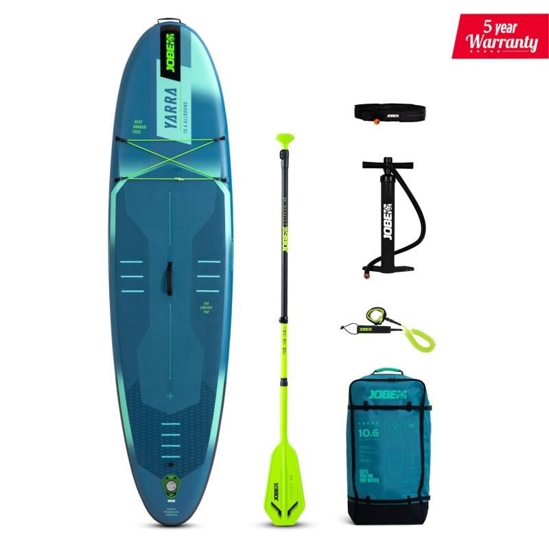 Jobe Yarra SUP (5 jr garantie) Steel blue 10.6 set kompleet, Verzenden, Nieuw