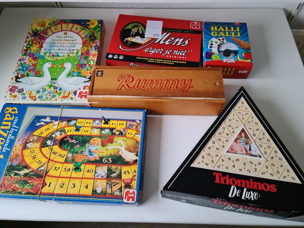 Triominos rummucub scrabbel, boogel, Ophalen of Verzenden