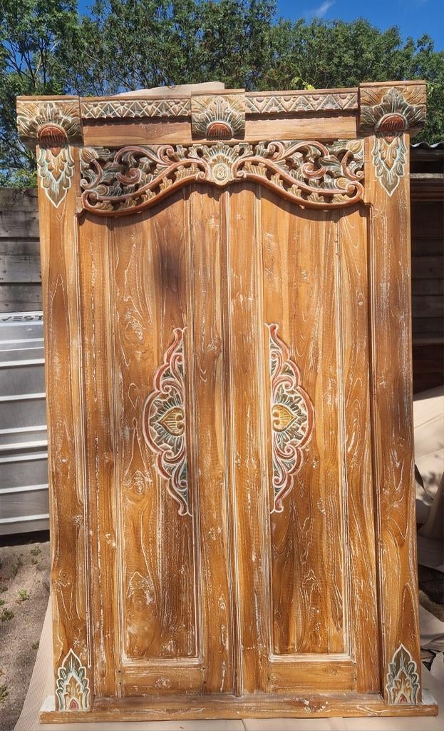 Prachtige houten deuren rechtstreeks vanuit Bali, Ophalen, Nieuw