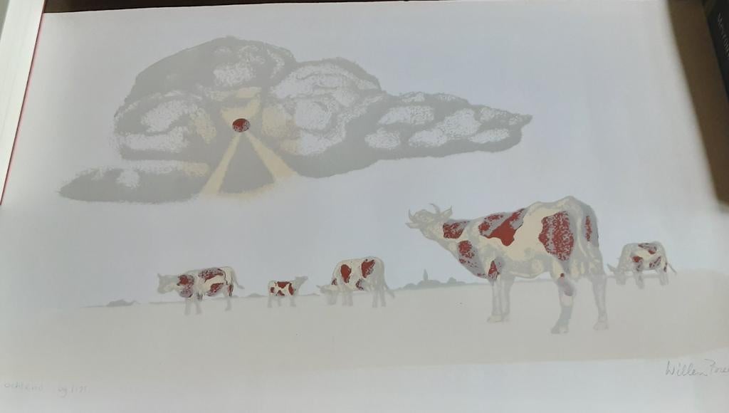 Litho "ochtend", Ophalen