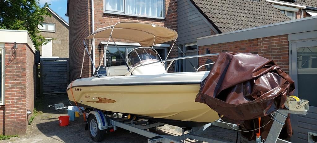 Ranieri Shark 19  met Evinrude 115 H.O. en Pega trailer, Watersport en Boten, Gebruikt, Ophalen, 70 pk of meer, 3 tot 6 meter