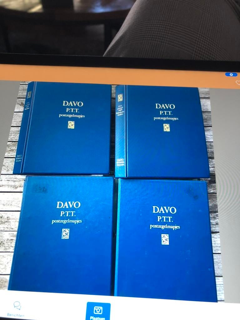 Voor de verzamelaar!!!!12 lege Davo mappen uitverkoop prijs, Ophalen of Verzenden, Verzamelalbum