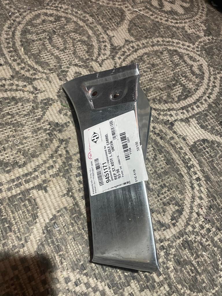 Reparatie plaatwerk Golf MK3 cabrio voorscherm links, Auto-onderdelen, Nieuw, Spatbord, Verzenden, Volkswagen