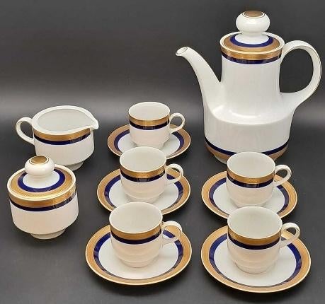 Koffieservies Mitterteich, Nieuw, Ophalen of Verzenden, Overige stijlen, Kop(pen) en/of Schotel(s)