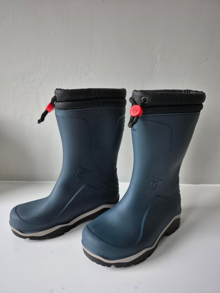 Dunlop Gevoerde Rubber Laarzen Maat 33, Gebruikt, Jongen of Meisje, Ophalen of Verzenden, Laarzen