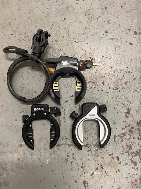 AXA en ABUS nieuwe fietssloten, Ophalen, Nieuw, Kabelslot