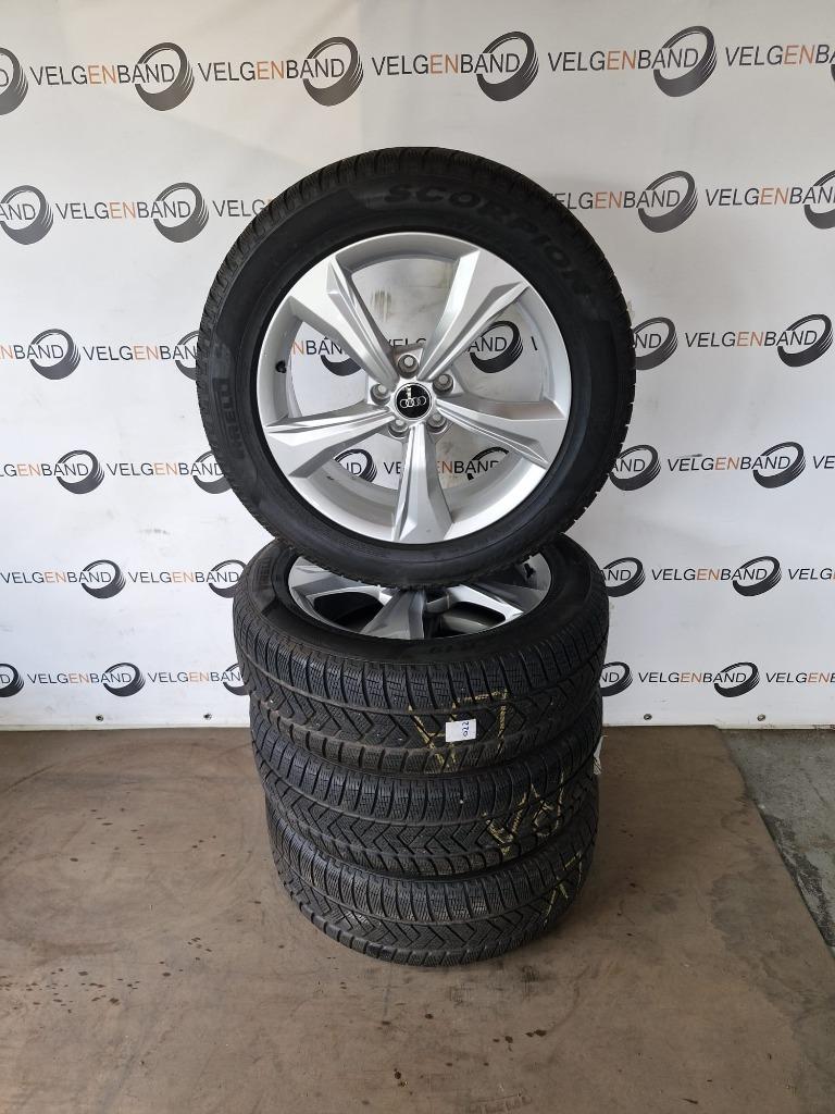 Winterset Audi Q5 SQ5 FY S line 235 55 19 5x112 66.5, 19 inch, Gebruikt, Banden en Velgen, 235 mm