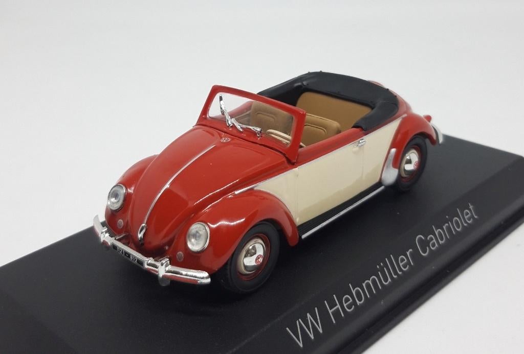 29722: Volkswagen Hebmüller Cabriolet - 1949 - Norev 1:43, Hobby en Vrije tijd, Modelauto's | 1:43, 70-72 avenue de Bohlen 69120 Vaulx-en-Velin, France