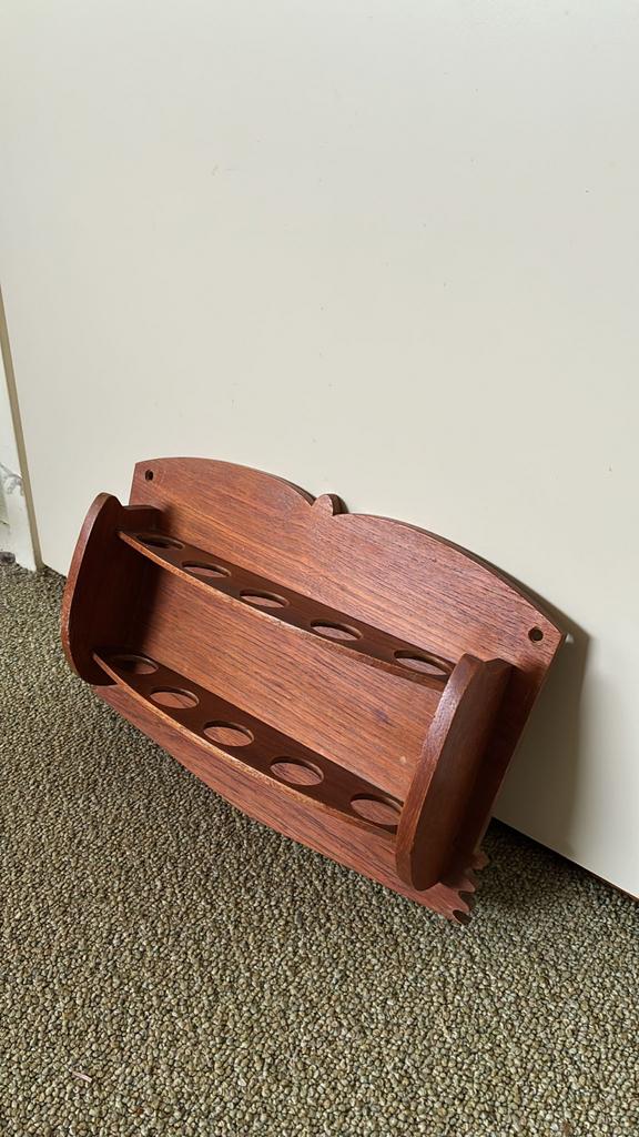 Vintage Houten Eierrekje, Ophalen of Verzenden, Gebruikt