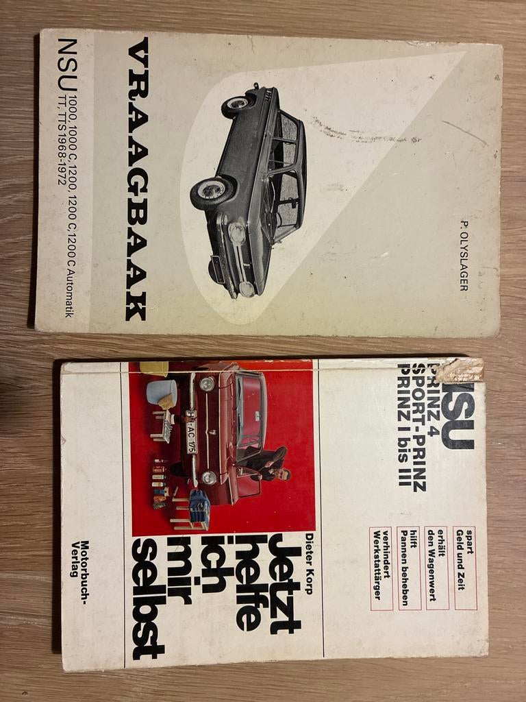 NSU Auto Boeken - Vraagbaak & Reparatiehandleiding, Boeken, Auto's | Boeken, Gelezen, Overige merken, Ophalen of Verzenden