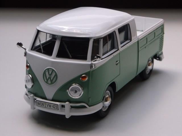 Volkswagen Vw T1 bus Pickup Type 2 modelauto – Motormax 1:24, Nieuw, Bus of Vrachtwagen, Motormax., Motormax