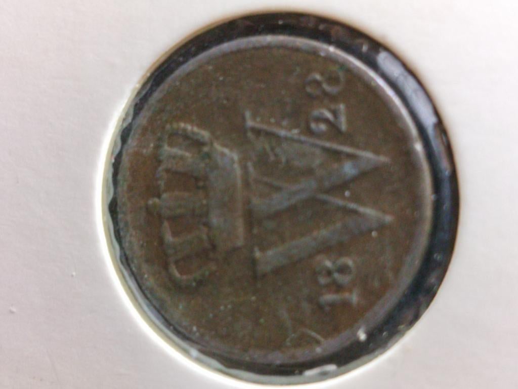 1 cent 1828 Willem 1, Ophalen of Verzenden, Overige landen, 5 cent