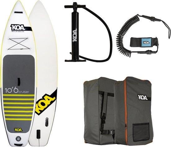NIEUWE KOA Sup set kompleet 10.6 ft + touw paddle pomp leash, Ophalen of Verzenden, Nieuw