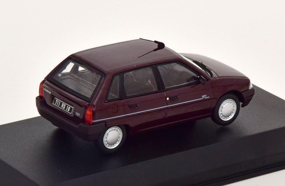 JSN Norev 1:43 Citroen AX TEN 1995 rood metallic, -, Nieuw, Norev, Ophalen of Verzenden