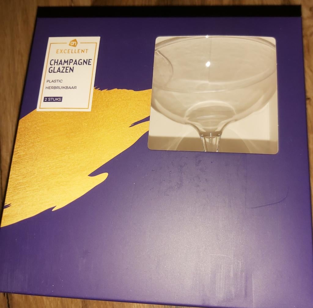 Champagneglazen - Excellent - 2 stuks, Ophalen, Nieuw