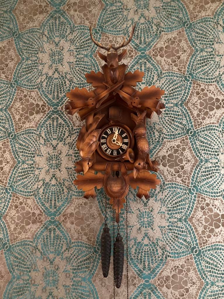Prachtige koekoeksklok, Ophalen, Zo goed als nieuw, Wandklok